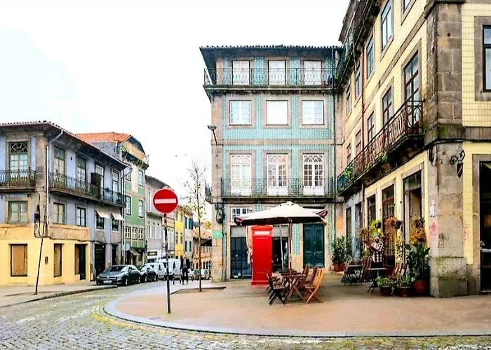 Blue Cedofeita - Charming Citycenter Loft Daire *